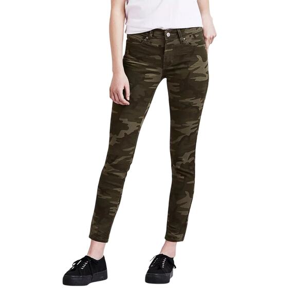 Levi's Denim - Levi's Stylish Soft Camo 711 Skinny Ankle Denim Jeans Size 26